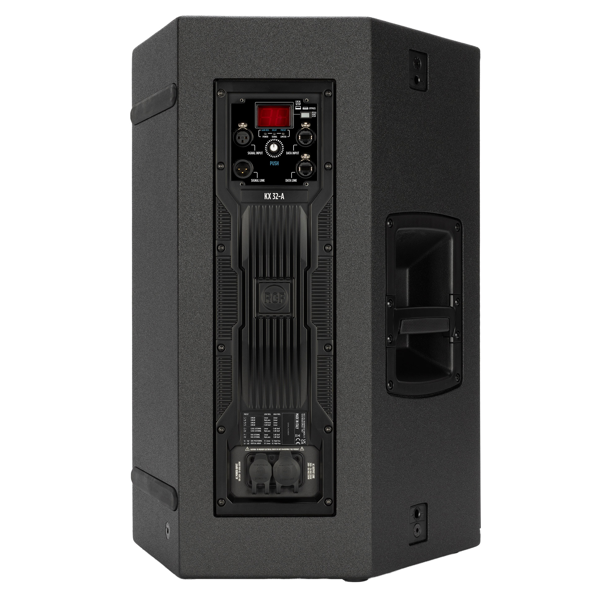 KX 32-A HIGH-PERFORMANCE 2-WAY POINT-SOURCE ACTIVE SPEAKER